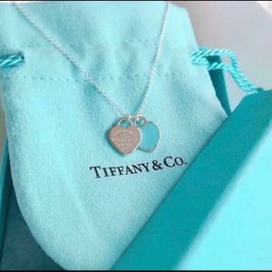 Tiffany heart necklace. New in box, comes with genuine Tiffany bag as well.